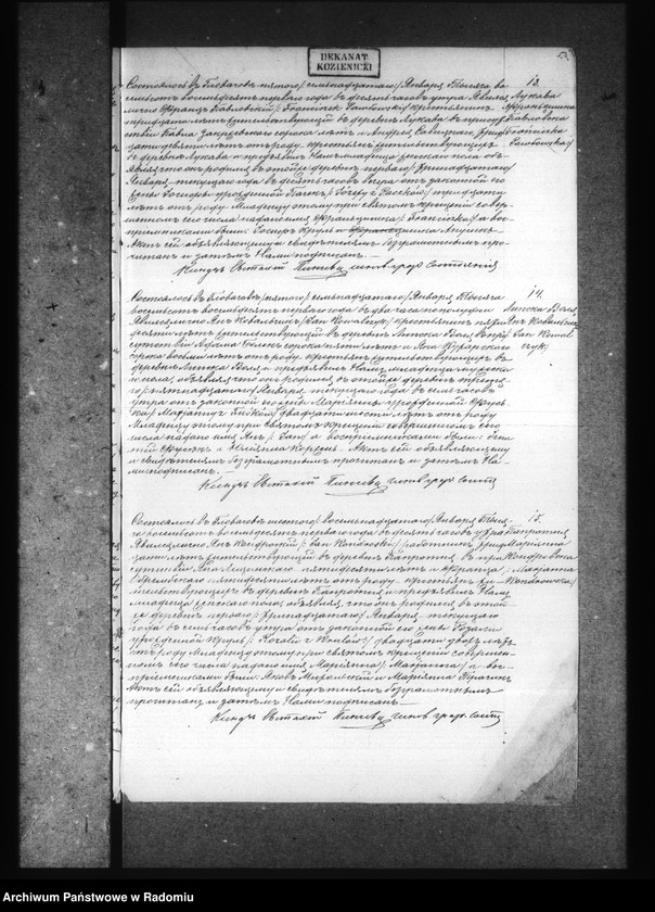 image.from.unit.number "Dublikat aktov o rodivšihsâ, brakosoče6avšihsâ i umerših v prihode Głovačev za 1881god"