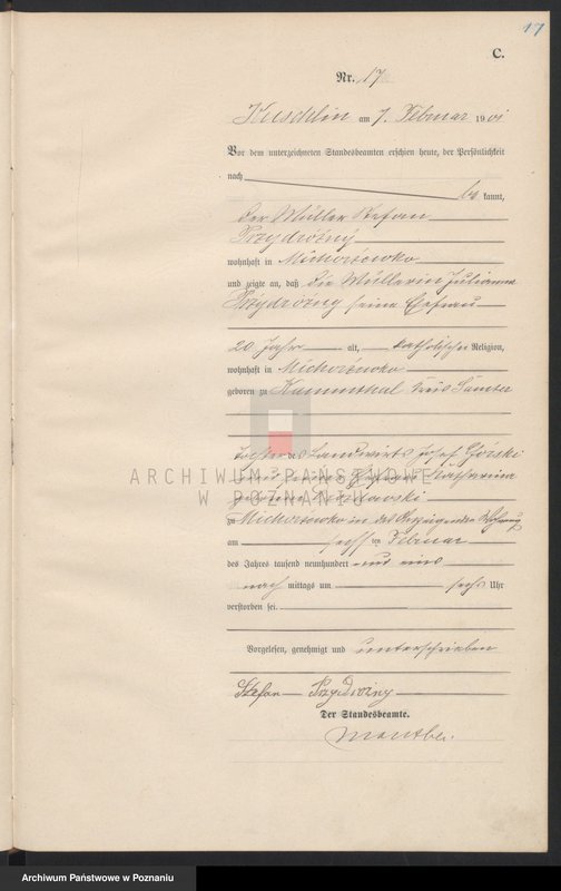 Obraz 20 z jednostki "Sterbe-Haupt-Register"