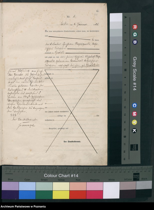 Obraz 4 z jednostki "Sterbe-Haupt-Register"