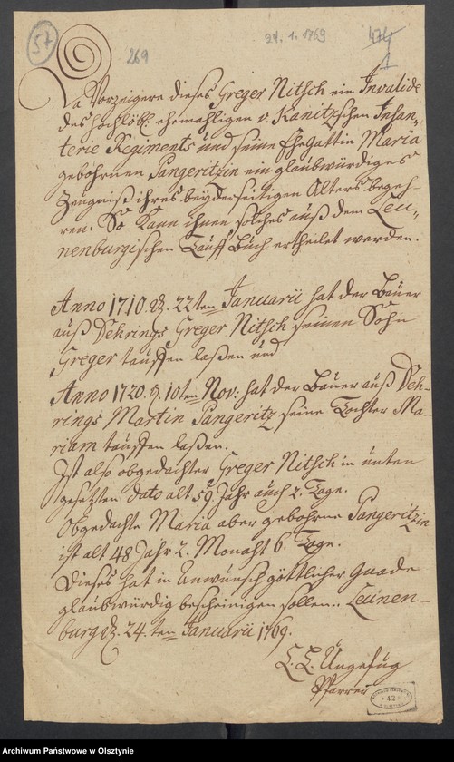 image.from.unit.number "[Przyjęcie Gregera Nitscha do Szpitala Starostwa w Kętrzynie]"