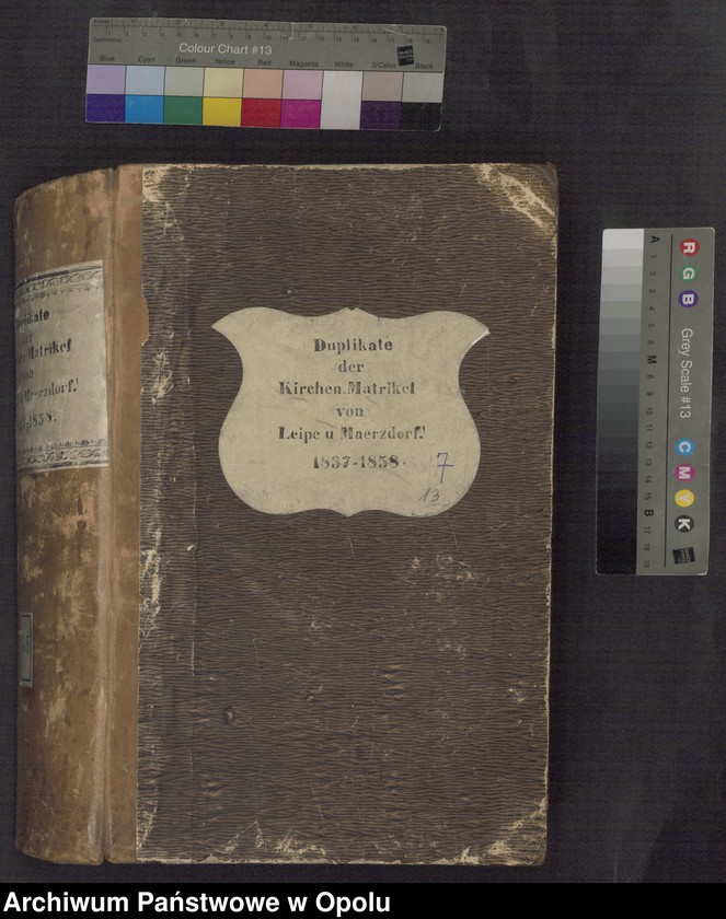 image.from.unit.number "Duplikate der Kirchen-Matrikel von Leipe und Maerzdorf 1837-1858 [parafia rzymskokatolicka w Lipowej z kościołem filialnym w Żelaznej]"