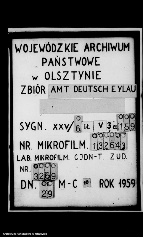 image.from.unit.number "Kirchen-Rechnung der Stadt Deutsch Eylau"