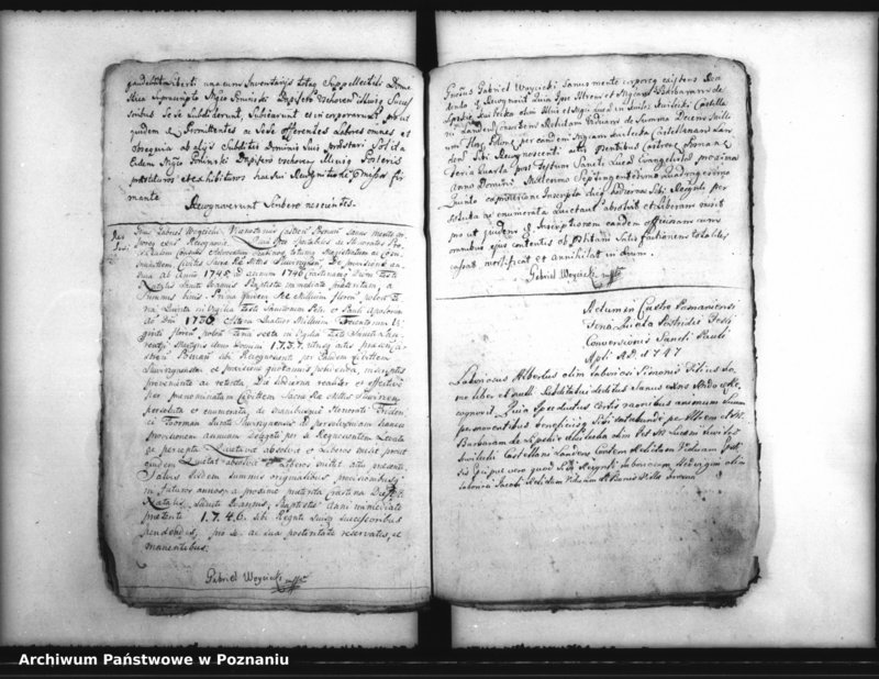 Obraz 11 z jednostki "Inscriptiones, resignationes [protocollon]"