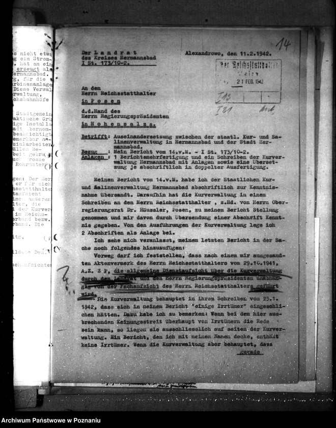 Obraz 19 z jednostki "Hermannsbad - Dienstaufsicht (Ciechocinek)"