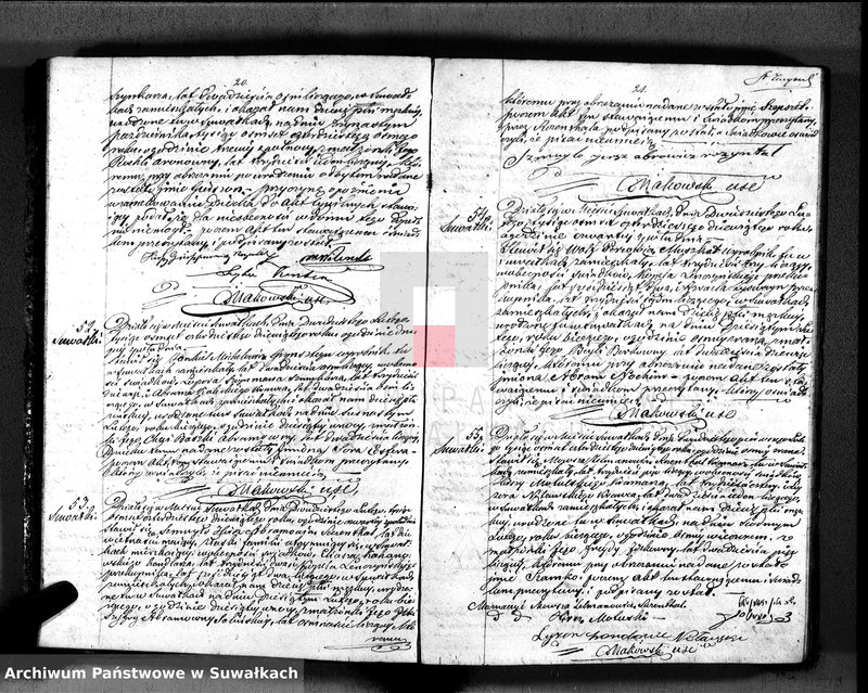 image.from.unit.number "Duplikat. Akta Urzędnika Stanu Cwilnego Wyznania Moyżeszowego Okręgu Suwalskiego i Jeleniewskiego do zapisywania Urodzonych, Zaślubionych i Zmarłych z roku 1849"