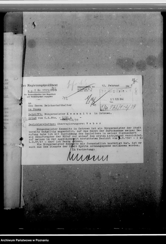 Obraz 13 z jednostki "Kemmnitz, Willy - komisarz obwodowy"