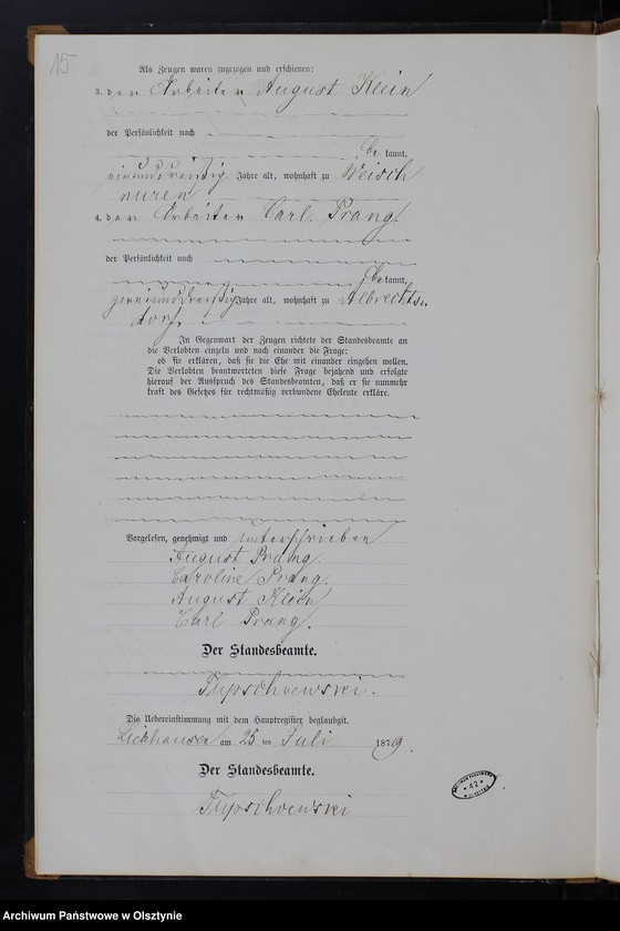 image.from.unit.number "Heiraths-Neben-Register Nr 1 - 14"