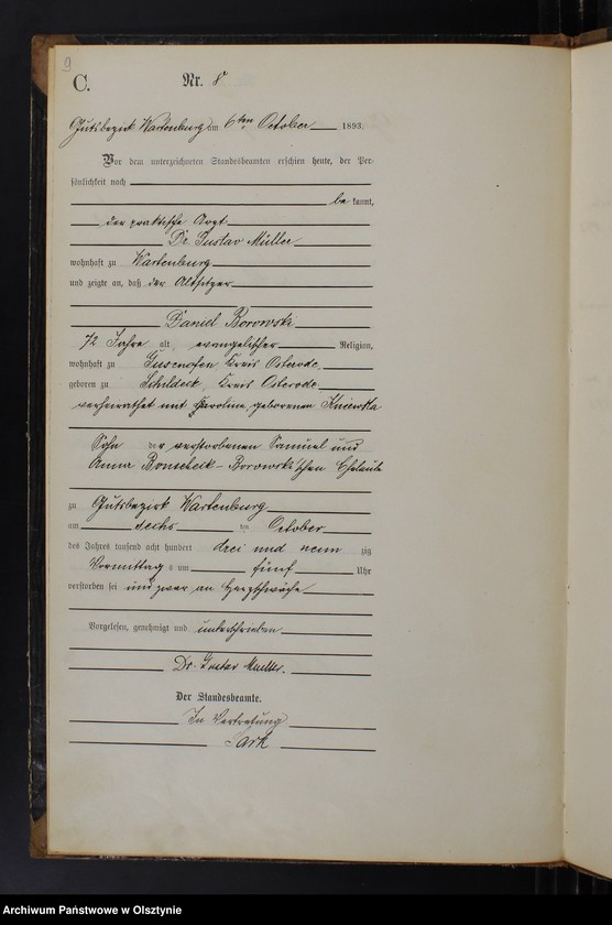 image.from.unit.number "Sterbe-Haupt-Register Nr 1 - 9"