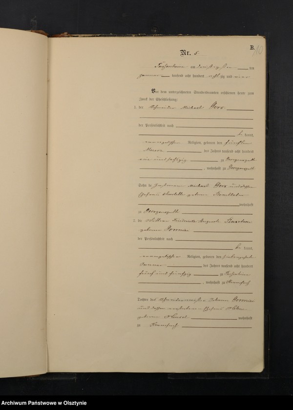 image.from.unit.number "Heiraths-Haupt-Register Nr 1 - 51"