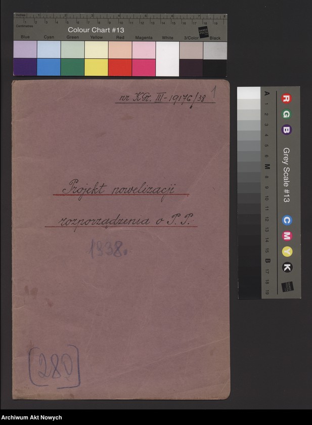 image.from.unit.number "Nowelizacji rozporządzenia Prezydenta Rzeczpospolitej o Policji Państwowej. Projekt dekretu, korespondencja."