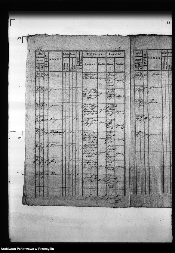 Obraz 9 z jednostki "[Kopie ksiąg metrykalnych parafii Hruszów z filiami Budomierz, Kłonice, Szczepłoty (dekanat Niemirów)]"
