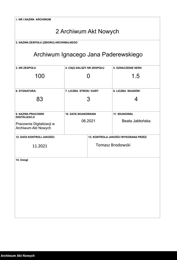 image.from.unit.number "Ignacemu Paderewskiemu… Katolicki Związek Kobiet Polskich. Adres hołdowniczy"
