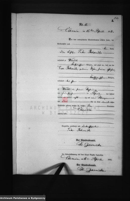 image.from.unit.number "Akta urodzeń - pierwopis nr 1-38"