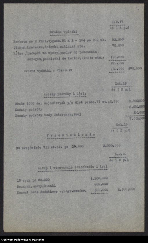 Obraz 16 z jednostki "[Budżet Ministerstwa Rolnictwa i Dóbr Państwowych na rok 1922]"