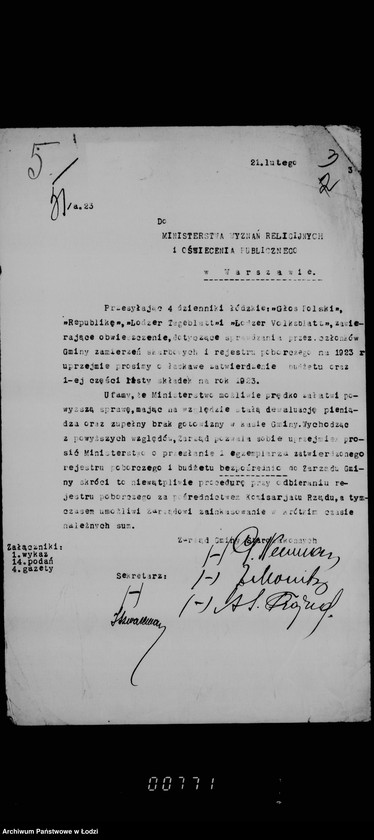 Obraz 7 z jednostki "Rejestr poborczy"