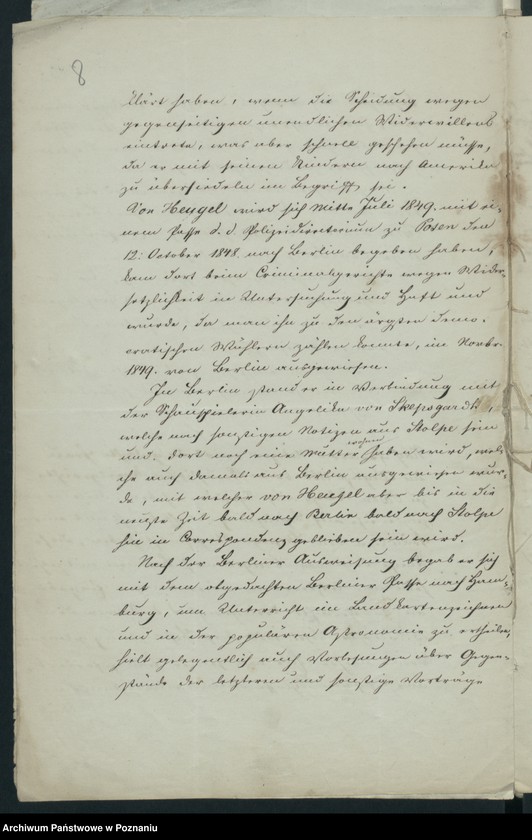 Obraz 12 z jednostki "A. betr. den Premier Lieutnant a.D. Karl von Hengel"