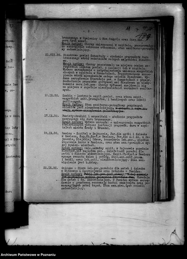 Obraz 15 z jednostki "Konferencje naczelników wydziałów protokoły zebrań periodycznych naczelników władz i urzędów niezespolonych/"