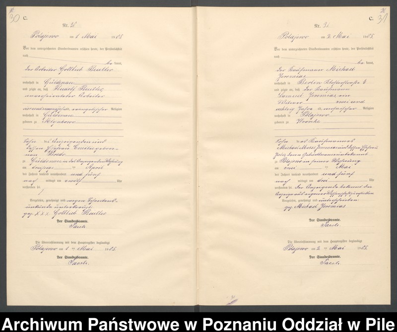 Obraz 18 z jednostki "Księga zgonów"