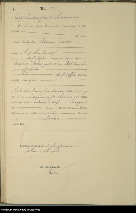 image.from.unit.number "Geburts-Haupt-Register Nr 1 - 121"