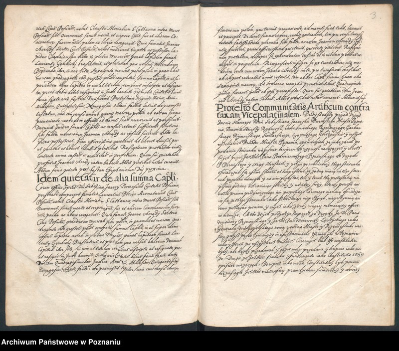 Obraz 7 z jednostki "Acta consulatus Posnaniensis."