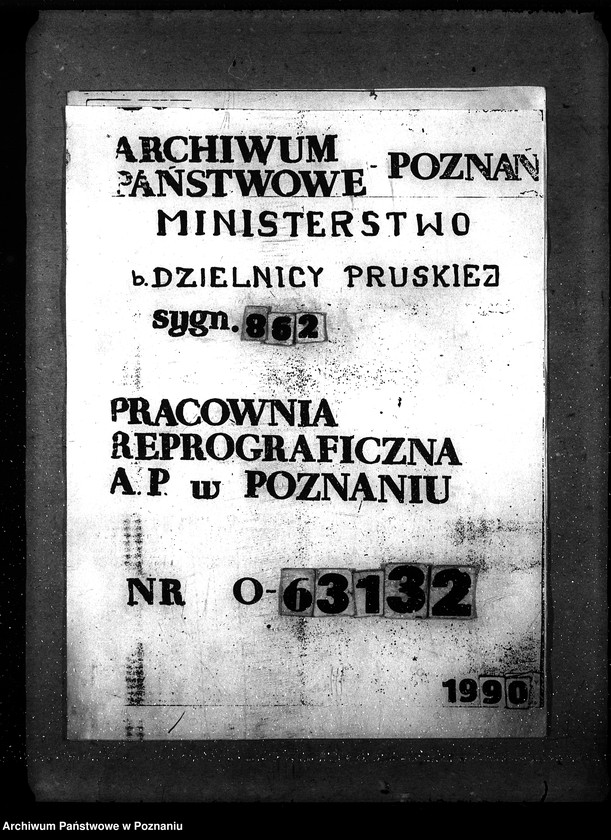 Obraz 1 z jednostki "[Spis urzędników starostw powiatowych woj. poznańskiego]"
