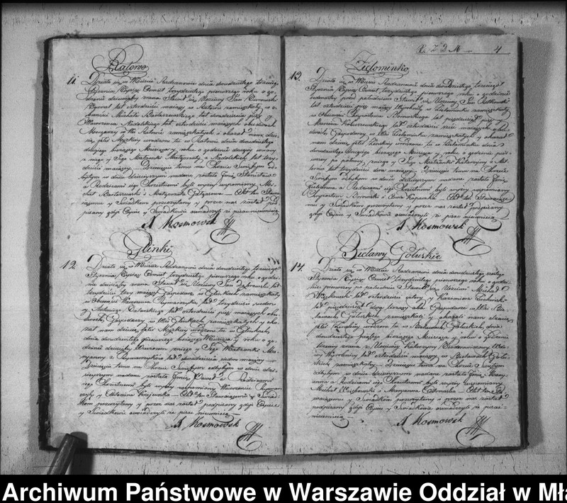 image.from.unit.number "Akta urodzeń, małżeństw i zgonów"