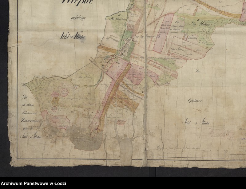 Obraz 3 z jednostki "Plan von dem Königl. Amts Dorffe Iwanowice ..."