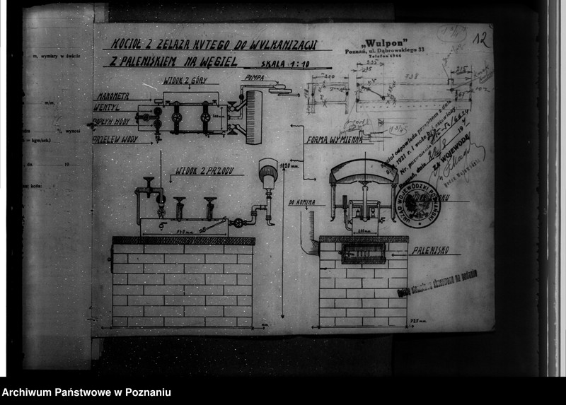 Obraz 16 z jednostki ""Wul-gum" Wulkanizacja opon i dętek samochodowych Poznań ul. Dąbrowskiego 33 G. Menzel nr woj. 6624"
