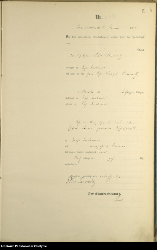 image.from.unit.number "Sterbe-Haupt-Register Nr 1 - 51"