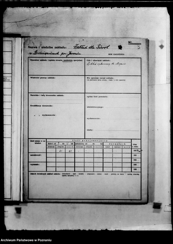 Obraz 7 z jednostki "/Kartoteka zakładów opiekuńczych/"