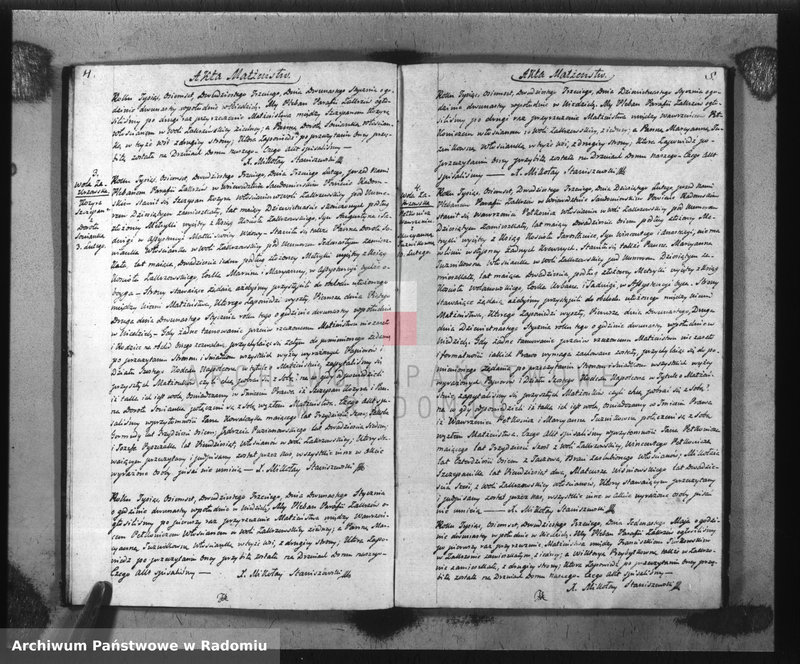 image.from.unit.number "Akta Stanu Cywilnego Parafii Zakrzów Małżeństw, Urodzeń i Zejścia na Rok 1823"