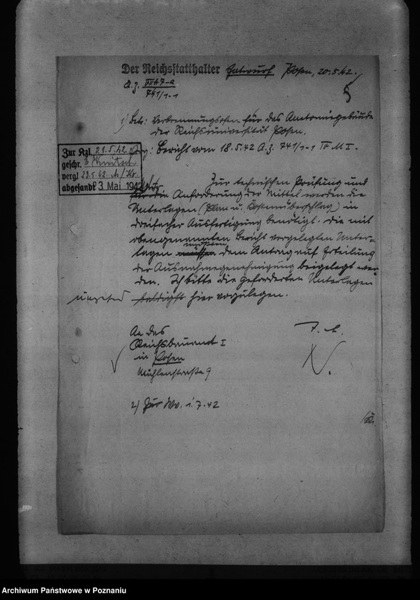 Obraz 9 z jednostki "Bauten für die Reichsuniversität Posen"