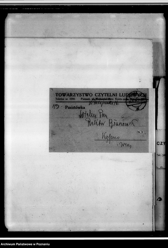 Obraz 19 z jednostki "Sprawozdania, okólniki, korespondencja"