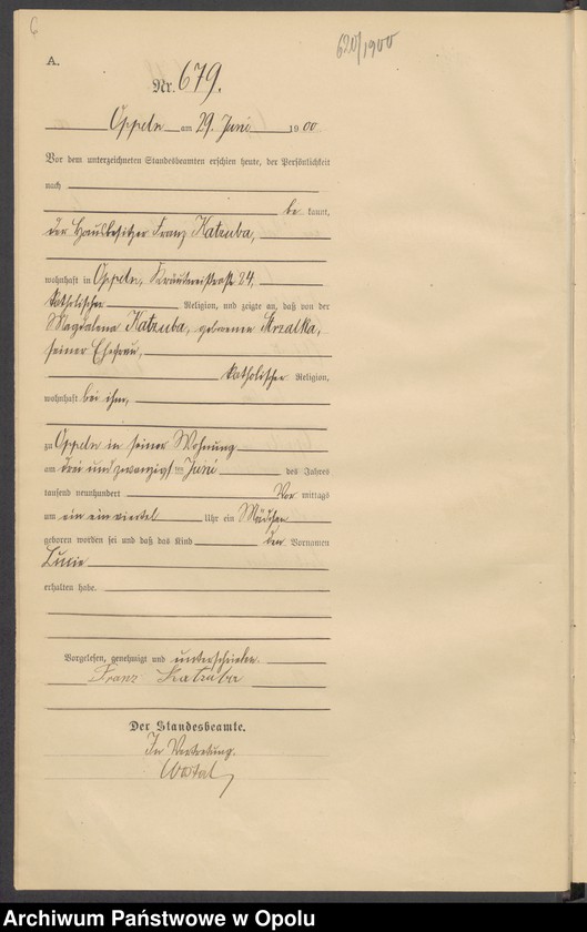 image.from.unit.number "[Księga urodzeń za rok 1900 Opole nr 675-1393]"