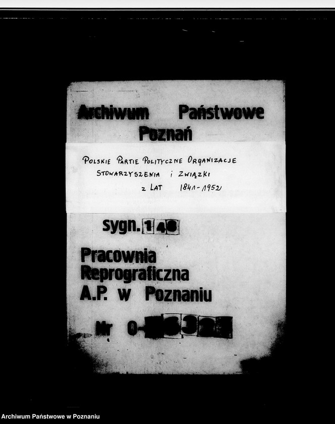 Obraz 1 z jednostki "Sprawozdania Naczelnej Organizacji Zjednoczonego Przemysłu i Rolnictwa Zachodniej Polski"