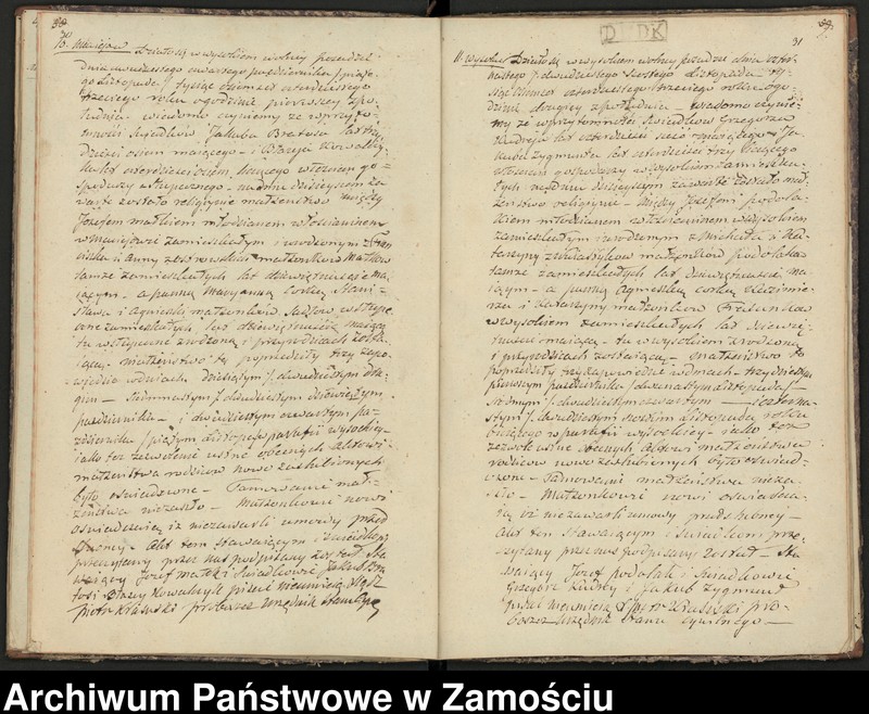 Obraz 18 z jednostki "Księga urodzeń, małżeństw i zgonów"