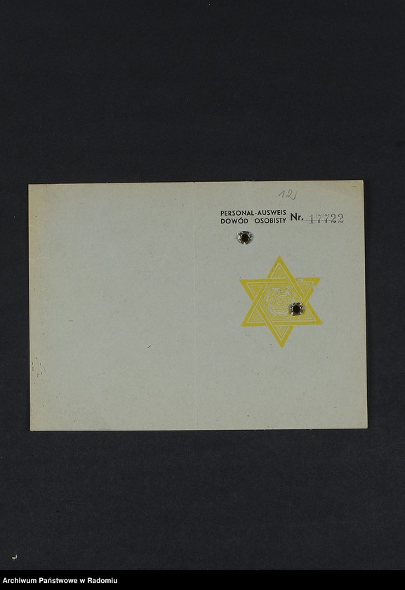 Obraz 16 z jednostki "[Wnioski o wydanie dowodów osobistych oraz nie odebrane dowody Cygielsztajcher - Cyngiser]"