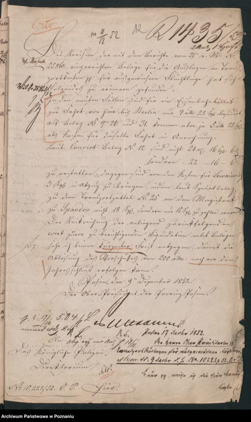 Obraz 15 z jednostki "A. betr. die Kosten der Ausweisung der Flüchtlinge"