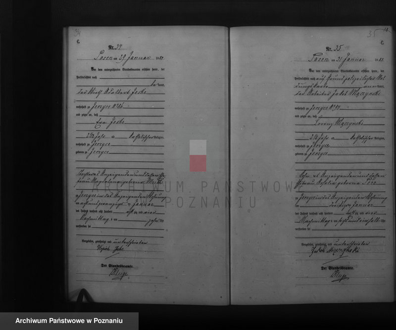 Obraz 19 z jednostki "Księga zgonów"