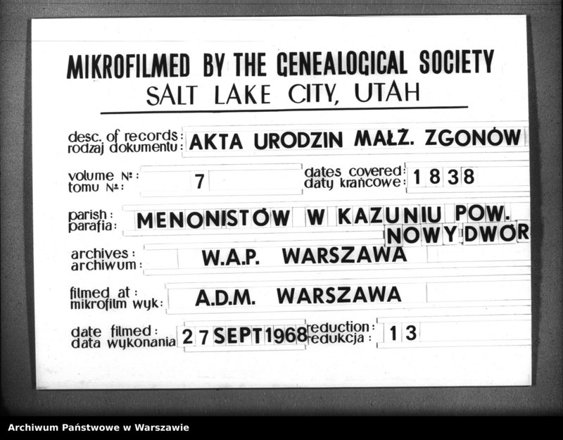 image.from.unit.number "Akta urodzeń, małżeństw, zgonów"