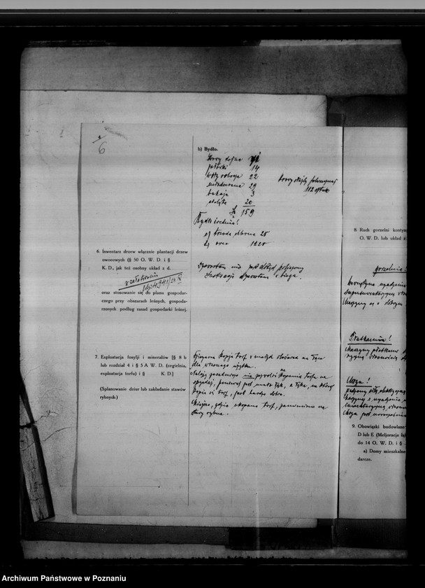 Obraz 10 z jednostki "Rewizje majątku państwowego Podstolice"