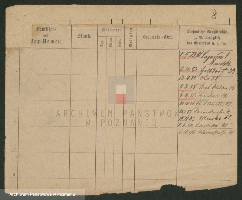 Obraz 10 z jednostki "Prebel - Preuss (żonaci - samotni mężczyźni)"