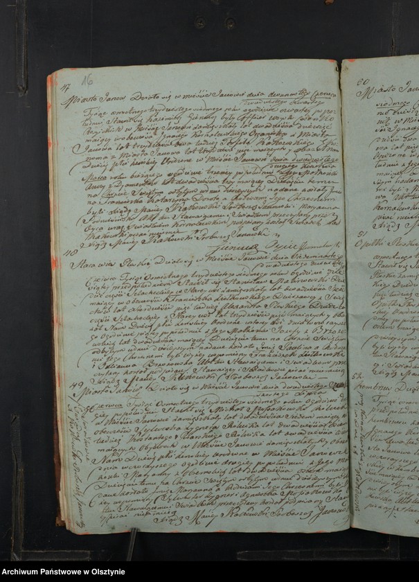 image.from.unit.number "Akta Urodzenia, Zeyścia i Małżeństw Parafij Janowskiey Obwodu Przasnyskiego Gubernij Płockiey z Roku 1837"