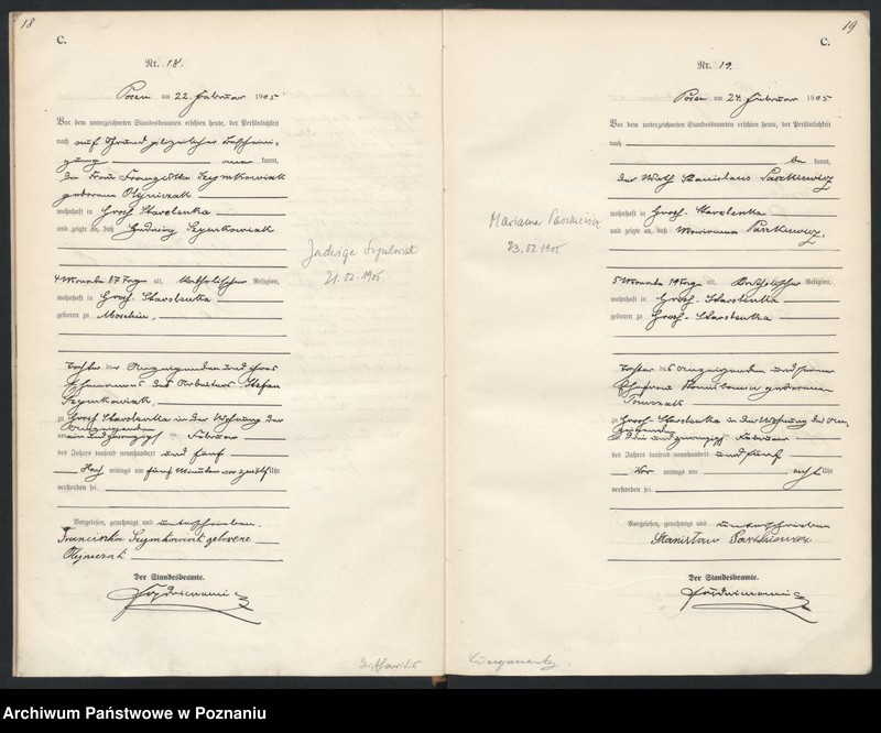 Obraz 12 z jednostki "Księga miejscowa zgonów"