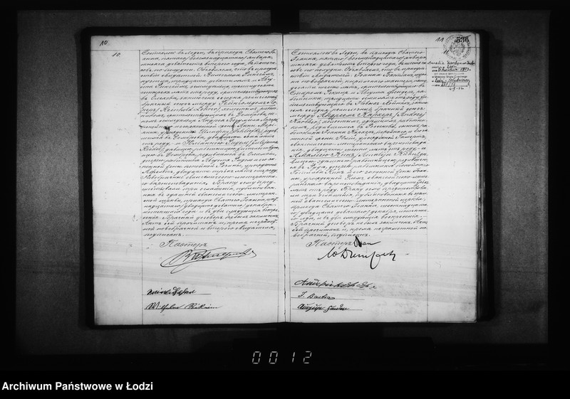 Obraz 10 z jednostki "Akta małżeństw"