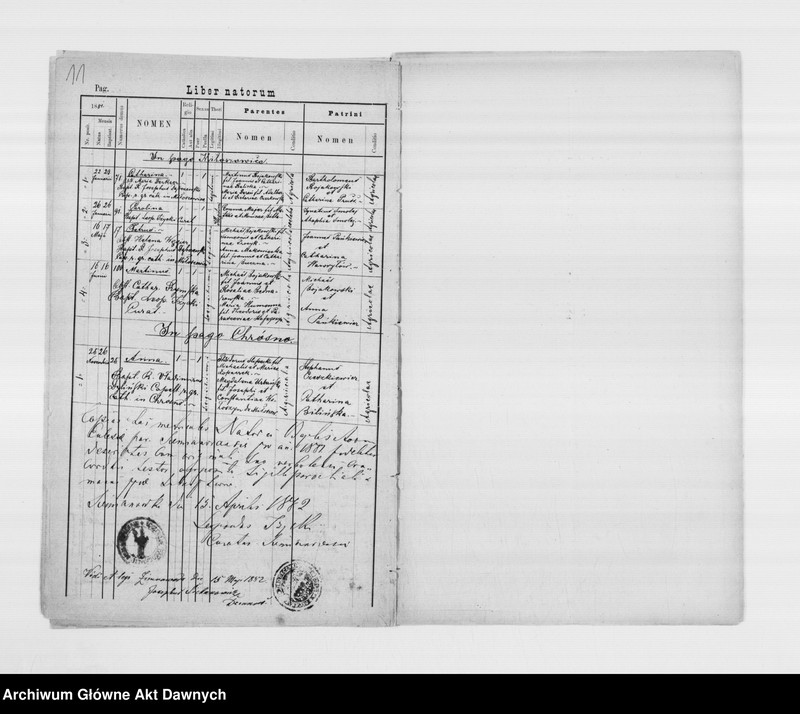 image.from.unit.number "Parafia: Siemianówka. Dekanat: Szczerzec. Kopie z ksiąg metrykalnych ur., śl., zg. dla wsi Siemianówka, Miłoszowice, Chrusno."