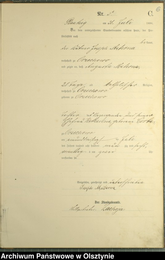 image.from.unit.number "Sterbe-Haupt-Register Nr 1 - 11"