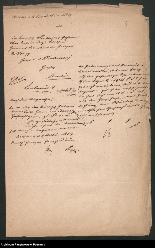 Obraz 7 z jednostki "A. betr. Heinrich von Michałowski /auch Marian und Wladislaus/"