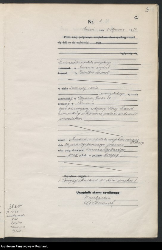 image.from.unit.number "Księga miejscowa zgonów tom I [Rejestr główny zgonów]"