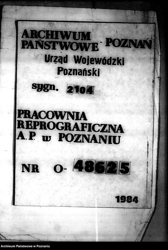 Obraz 1 z jednostki "Majątek Dziembowo powiat chodzieski dzierżawa upolowania"